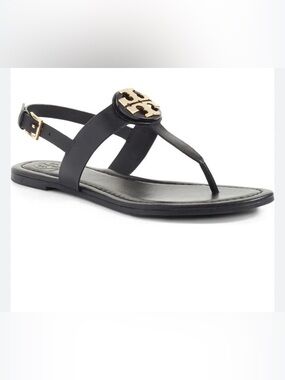 Tory Burch Miller Bryce Sandals – Black, Size 8.5